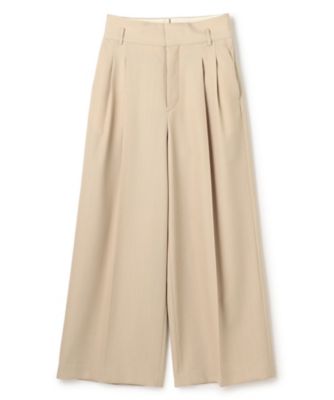 ＜uncrave (Women)＞ＴＷドビードスキン　ワイドトラウザー　ＰＲＵＶＧＷ２８１６