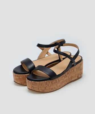 サンダル RIMINI 6．5cm BLACK 1451