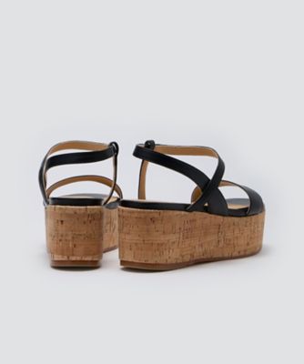 サンダル RIMINI 6．5cm BLACK 1451