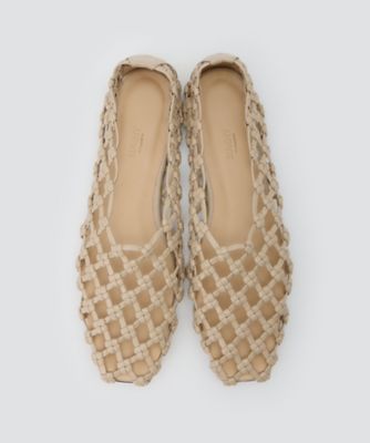 ペリーコ PELLICO sunnyシルバー 編み込み フラットシューズ ペリーコ PELLICO sunnyシルバー 編み込み フラットシューズ PELLICO