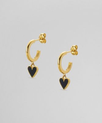 MICROTATTOO＿LOVE ピアス black out