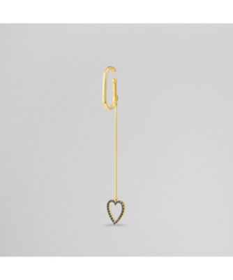 ＜PLUS VENDOME (Women)＞ＦＩＮＥＬＩＮＥＴＡＴＴＯＯ＿　ｈｅａｒｔ　イヤーカフ　※シングル　ＰＳ３Ｅ２５２０Ｈ　ＣＺ