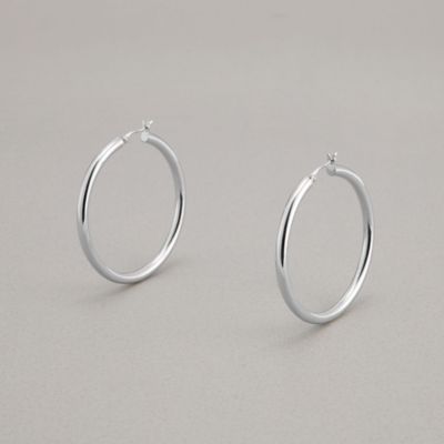 PLUS VENDOME (Women)/プラス ヴァンドーム STANDARD_フープピアス PS6A2440 SI