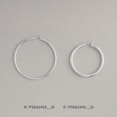 ＳＴＡＮＤＡＲＤ＿フープピアス　ＰＳ６Ａ２４５０　　ＳＩ