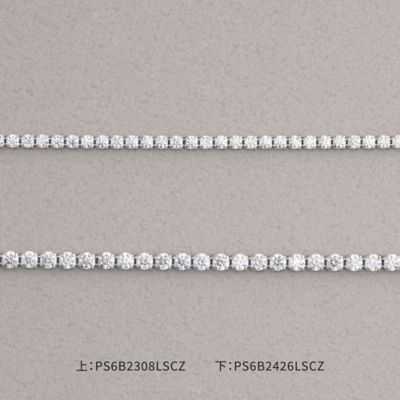 ＦＩＮＥＬＩＮＥＴＡＴＴＯＯ＿ｄｏｕｂｌｅ　ｌｏｃｋ　テニスブレスレット＿１５　ＰＳ６Ｂ２４２６ＬＳＣＺ