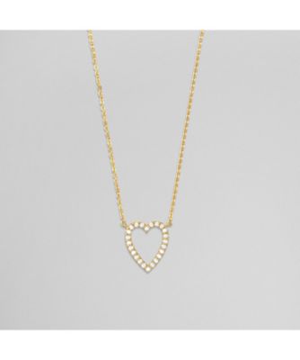 ＜PLUS VENDOME (Women)＞ＦＩＮＥＬＩＮＥＴＡＴＴＯＯ＿ｈｅａｒｔ　ネックレス　ＰＳ８Ｎ２４２７４５ＣＺ