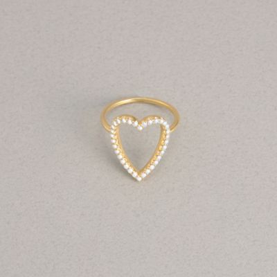 PLUS VENDOME (Women)/プラス ヴァンドーム FINELINETATTOO_heart_リング PS8R2402 CZ