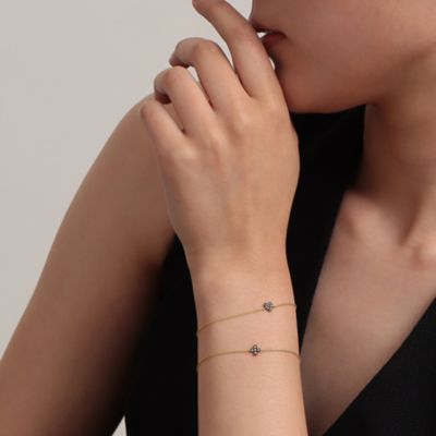 ＭＩＣＲＯＴＡＴＴＯＯ＿Ｋ１０ブラウンダイヤモンド　ブレスレット＿ＬＯＶＥ　ＰＴ３Ｂ２３０６ＬＳＢＢ