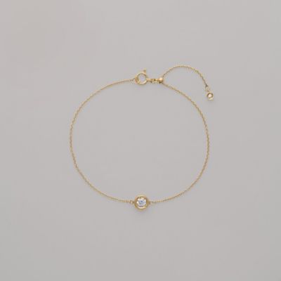 ＜PLUS VENDOME (Women)＞ＬＡＢ＿Ｋ１０　モアッサナイト　ブレスレット