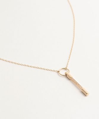 ＜Hirotaka (Women)＞ＰＵＮＣＴＵＲＥ　ダイヤモンドネックレス　Ｍ　ＰＵ０９ＫＤＮ