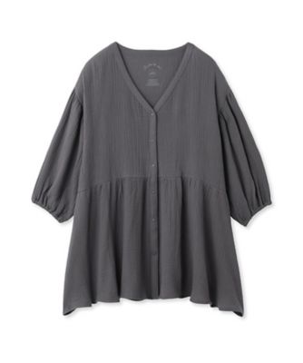 gelato pique (Baby & Kids)/ジェラート ピケ マタニティガーゼプルオーバー PWFT249008 CGRY トップス【三越伊勢丹/公式】