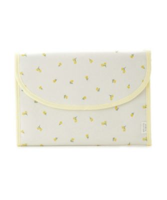 gelato pique (Baby & Kids)/ジェラート ピケ 総柄母子手帳ケースL PWGG259125 YEL ファイル・バインダー【三越伊勢丹/公式】