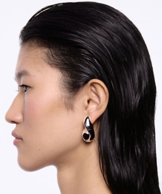 Palomino Saddle Earring Silver