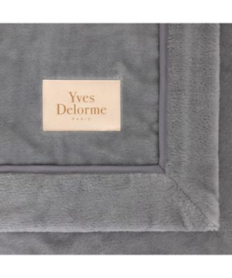 コットンブランケット グリ | Yves Delorme/イヴ ドローム | 三越