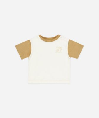 ＜Rylee + Cru (Baby&Kids)＞Ｃｏｎｔｒａｓｔ　Ｓｈｏｒｔ　Ｓｌｅｅｖｅ　Ｔｅｅ　ＲＣ４８２ＤＩＮＪ