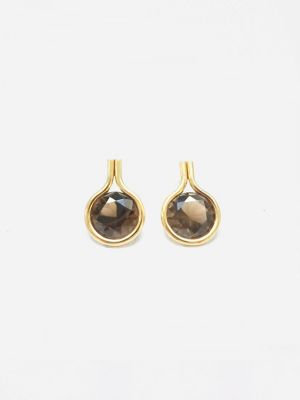 ＲＯＵＮＤ ＥＡＲＲＩＮＧＳ（Ｌ）ＳＭＯＫＹ ＱＵＡＲＴＺ ピアス