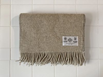 ＜R & D.M.Co-/OLDMAN’S TAILOR＞マフラー　Ｗ／ＷＥＡＶＥ　ＭＵＦＦＬＥＲ