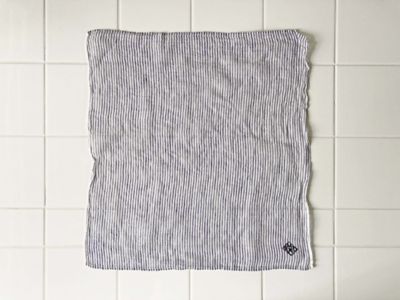 ＜R & D.M.Co-/OLDMAN’S TAILOR (Women)＞ハンカチーフ　ＬＩＮＥＮ　ＨＡＮＤＫＥＲＣＨＩＥＦ