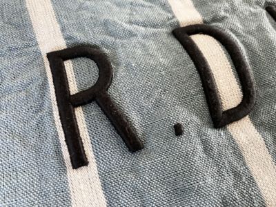 トートバッグ LETTERED BAG | R & D.M.Co-/OLDMAN'S TAILOR