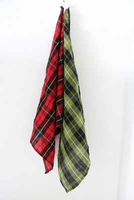 キッチンクロス　ＬＩＮＥＮ　ＣＨＥＣＫ　ＫＩＴＣＨＥＮ　ＣＬＯＴＨ
