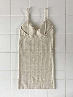 ◆ブラキャミソール　ＢＲＯＡＤ　ＳＴＩＴＣＨ　ＢＲＡ　ＣＡＭＩＳＯＬＥ　Ｉｖｏｒｙ　Ａ