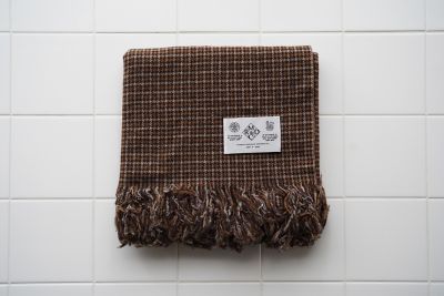 ◆ブランケット　ＣＯＵＮＴＲＹ　ＣＨＥＣＫ　ＢＬＡＮＫＥＴ　Ｇｉｎｇｈａｍ　Ｂ
