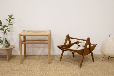 【受注商品】＜ＮＯ．５４４　マガジンラック＞ライトブラウン