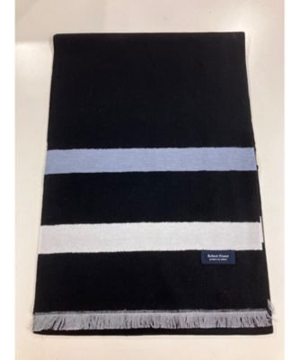 シルク起毛裾ボーダーマフラー 25AWRFMFー44 | ROBERT