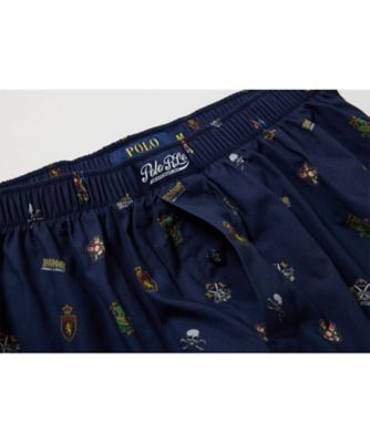 ⭐️送料込み⭐️POLO RALPH LAUREN バスケユニ激レア トランクス 前開き クレストヴァーシティ RM4ーE204 | POLO