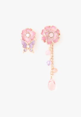 ＜ANNA SUI (Women)＞八重桜モチーフ　ピアス