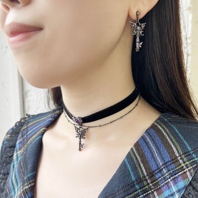 バタフライ鍵モチーフ ピアス | アナ スイ(ANNA SUI) | マルイ