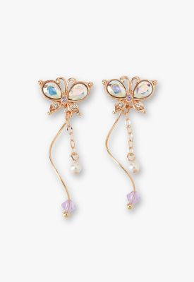 ＜ANNA SUI (Women)＞バタフライモチーフ　ピアス　ＳＡＭＡ１５０６　ＸＰ