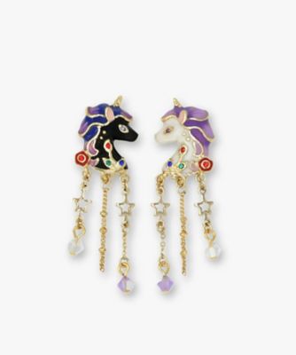 ＜ANNA SUI (Women)＞ユニコーンモチーフ　ピアス　ＳＡＭＡ１５１２　ＸＸ