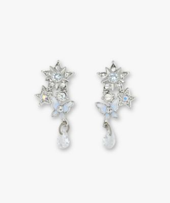 ＜ANNA SUI (Women)＞メタルスター　ピアス　ＳＡＭＡ１５１４　ＸＢ