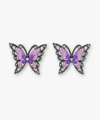 ＜ANNA SUI (Women)＞蝶モチーフ　ピアス　ＳＡＭＡ１５２３　　ＸＶ