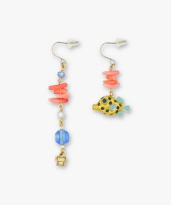 ハコフグモチーフ ピアス SAMA1528 XX | ANNA SUI (Women