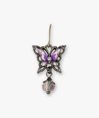 蝶モチーフ フックピアス SAMA1540 XV | ANNA SUI (Women