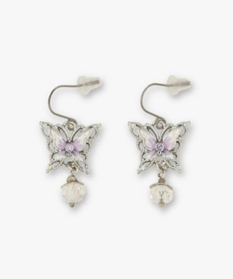 蝶モチーフ フックピアス SAMA1540 XW | ANNA SUI (Women