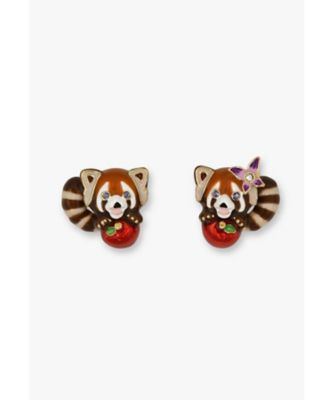 レッサーパンダモチーフ ピアス SAMA1542 XU | ANNA SUI