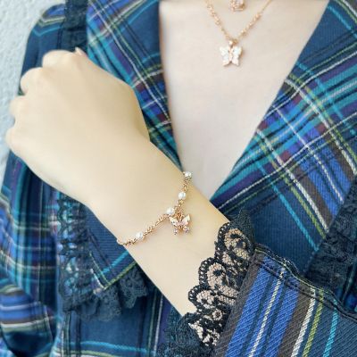 蝶モチーフ　ブレスレット　ＳＡＭＢ０８５７ＬＳＸＰ