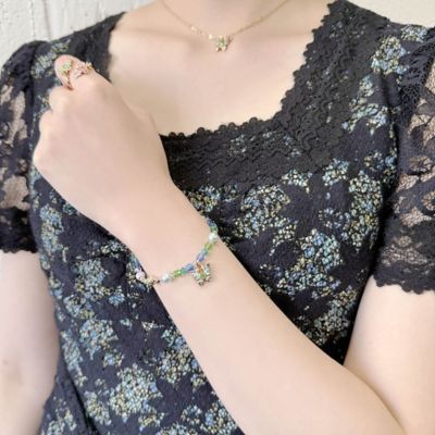 蝶モチーフ　ブレスレット　ＳＡＭＢ０８６３ＬＳＸＢ