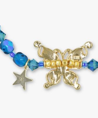 蝶モチーフ ゴムブレスレット SAMB0874LSXB | ANNA SUI