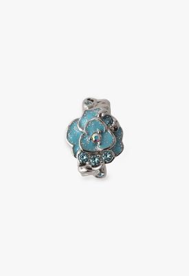 ✨新品未使用✨誕生石カラー＜3月 アクアマリン＞ネックレス＆イヤーカフセット 誕生石カラー＜アクアマリン＞ネックレス＆イヤーカフセット