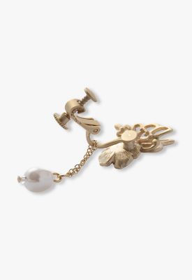 ティアレ 蝶 薔薇 モチーフ イヤリング SAME1475 XW