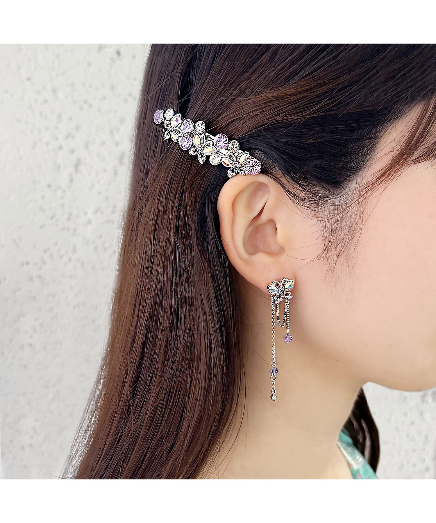 蝶モチーフ イヤリング SAME1476 XV | ANNA SUI 蝶モチーフ イヤリング SAME1476 XV | ANNA SUI