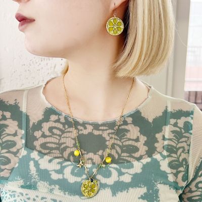 レモンモチーフ イヤリング SAME1480 XY | ANNA SUI