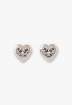 ＜ANNA SUI (Women)＞ハート　蝶モチーフ　イヤリング　ＳＡＭＥ１４８３　　ＸＶ