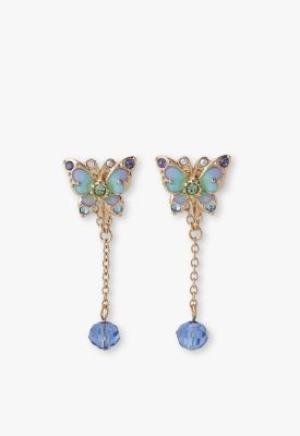 ＜ANNA SUI (Women)＞蝶モチーフ　イヤリング　ＳＡＭＥ１５００　　ＸＢ