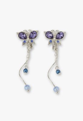 ＜ANNA SUI (Women)＞バタフライモチーフ　イヤリング　ＳＡＭＥ１５０６　ＸＢ