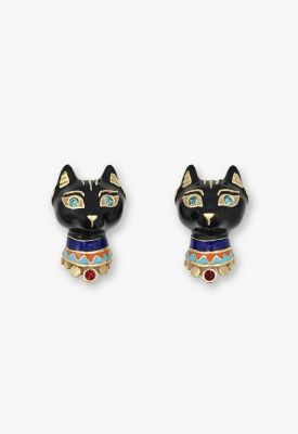 ＜ANNA SUI (Women)＞エジプトキャットモチーフ　イヤリング　ＳＡＭＥ１５０８　ＸＤ
